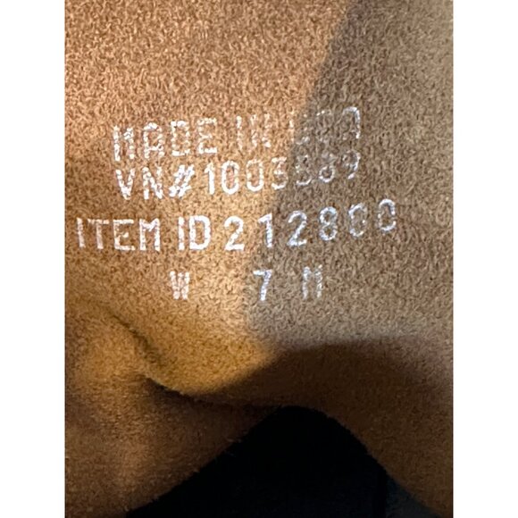 L.L. Bean Tan and Black Lace-Up Boots - Picture 6 of 7